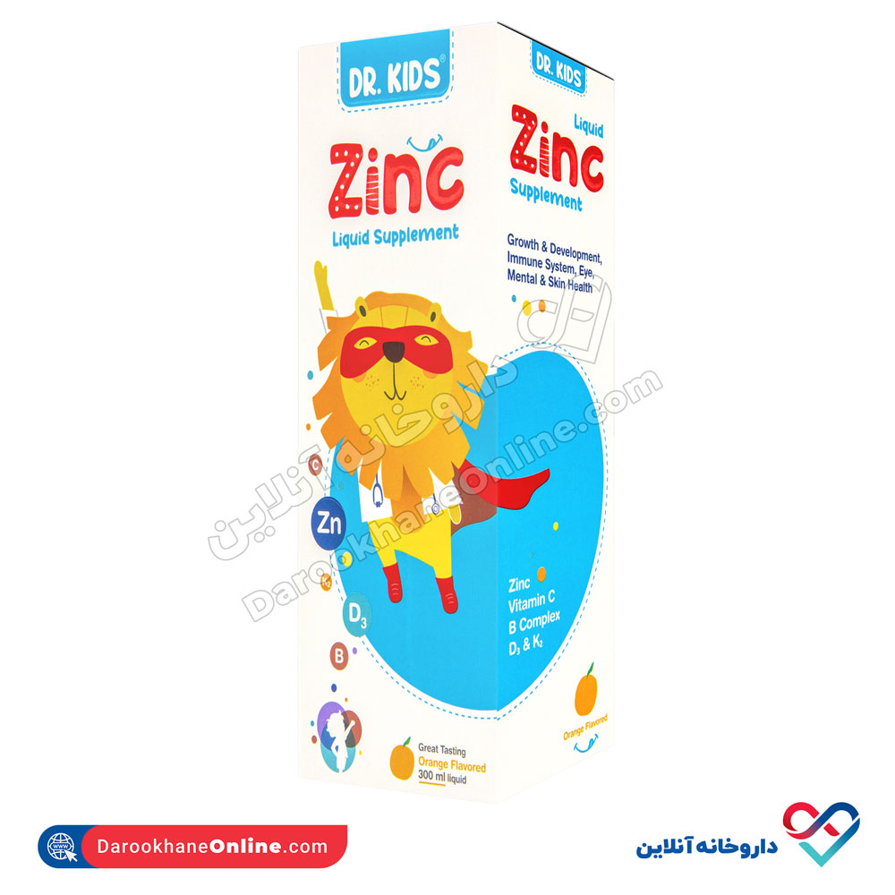 شربت زینک دکتر کیدز 300 میل - Image 1